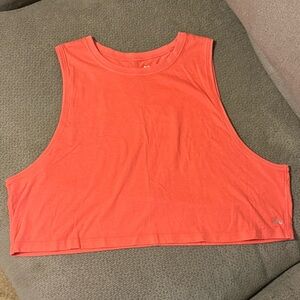 DSG Vibrant Coral Crop Top Size 2XL